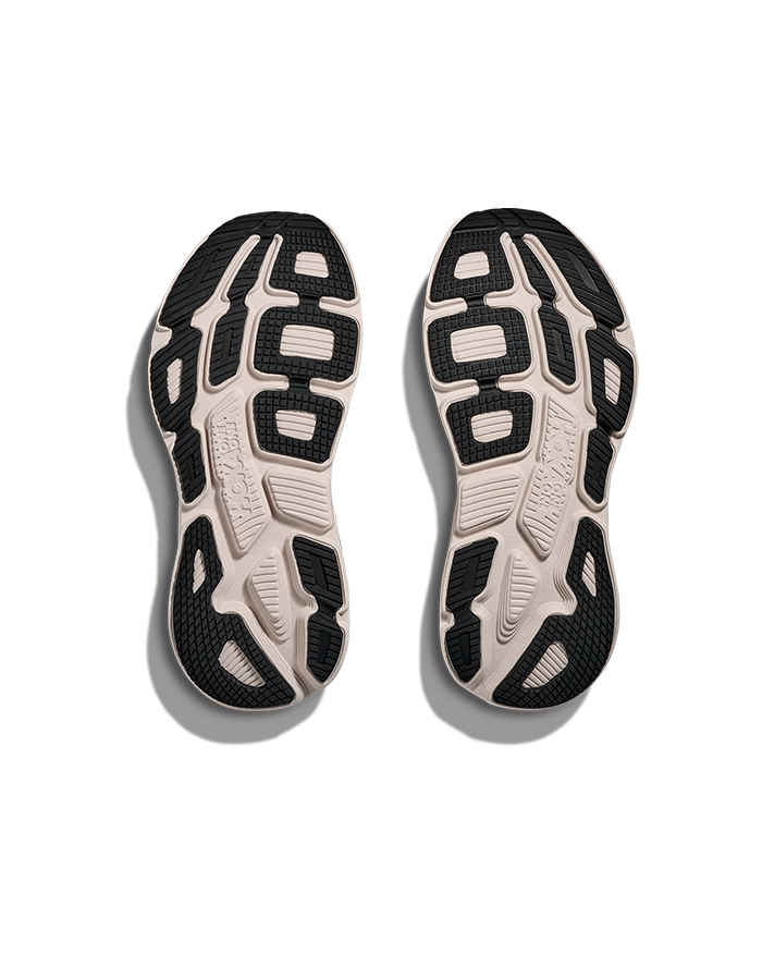 Hoka Bondi 7 Black / Rose Cream Dame