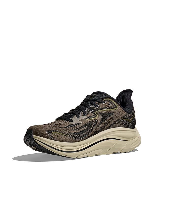 Hoka Clifton 10 Dark Roast / Black Herre