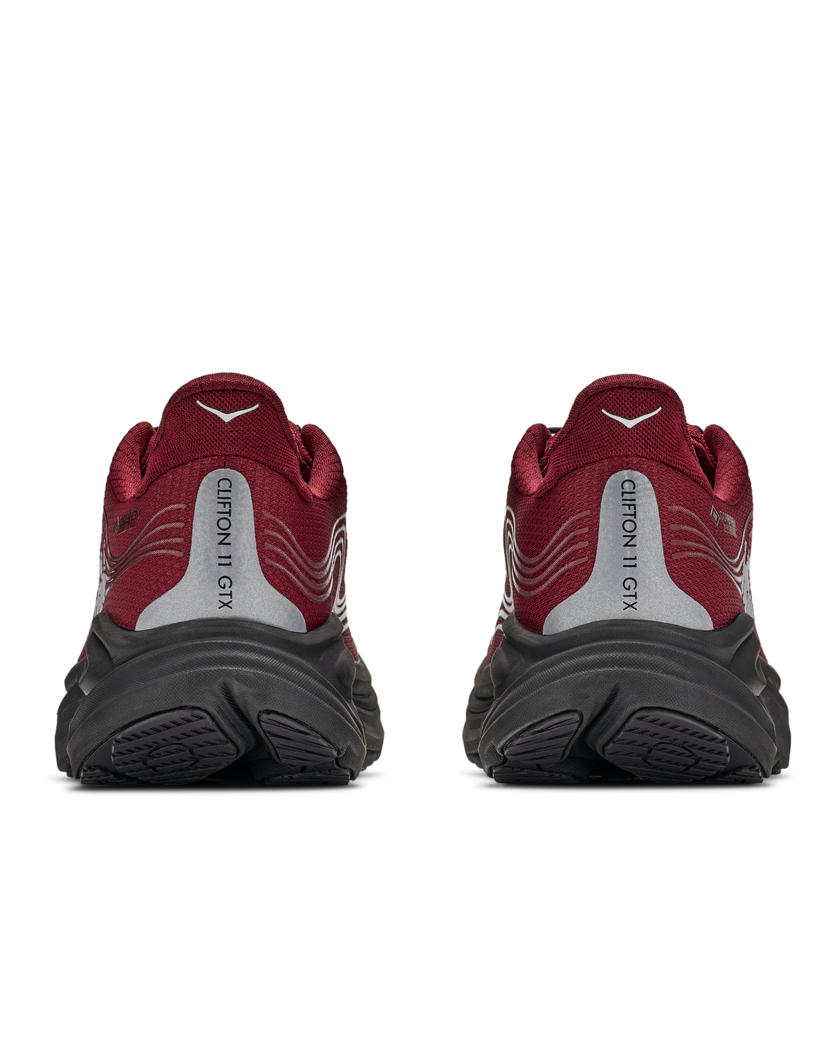 Hoka Clifton 11 GTX Varsity Burgundy / Carbon Black Herre
