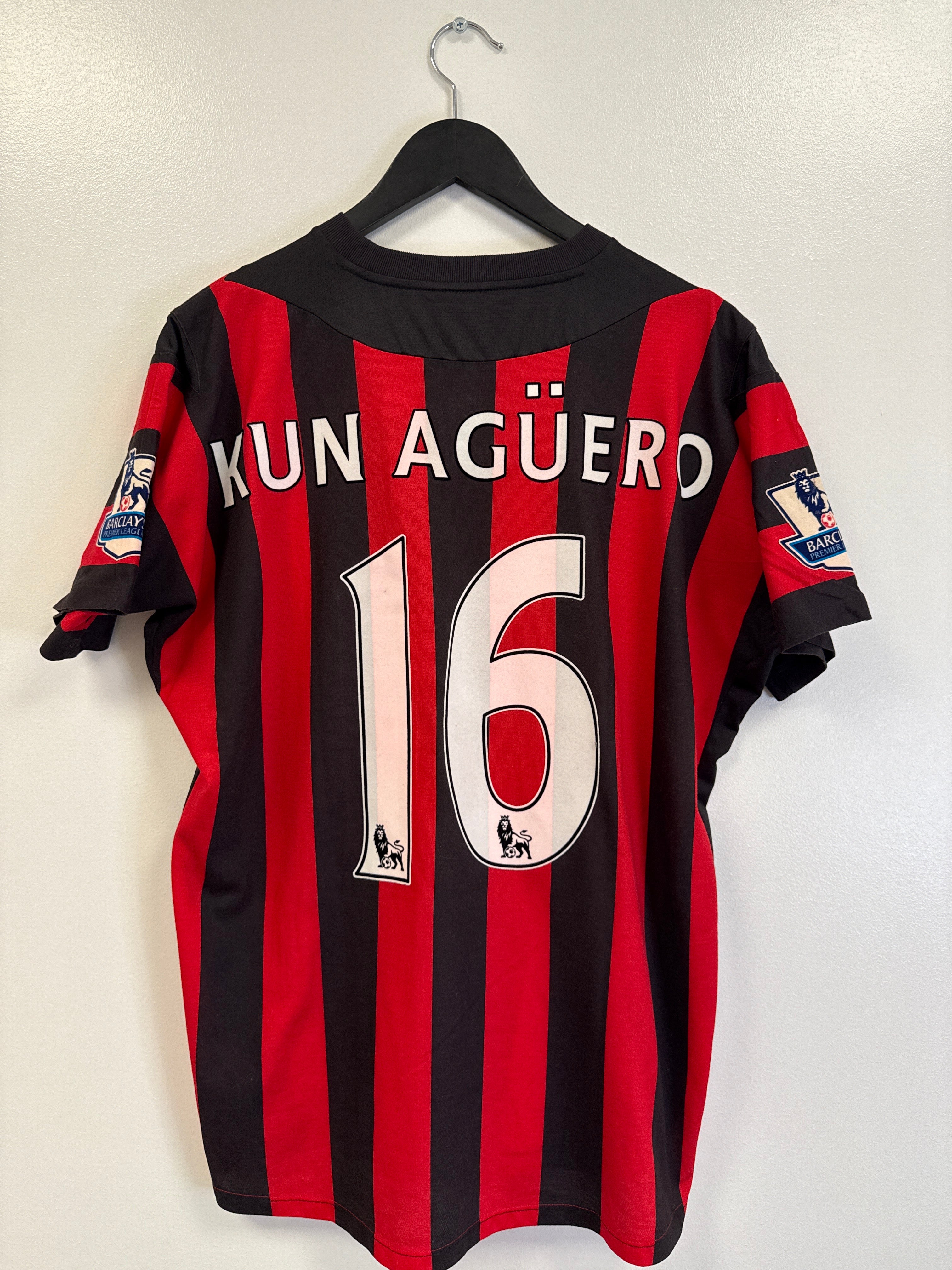 Man City 3rd Kun Aguero 2011/2012 (L)