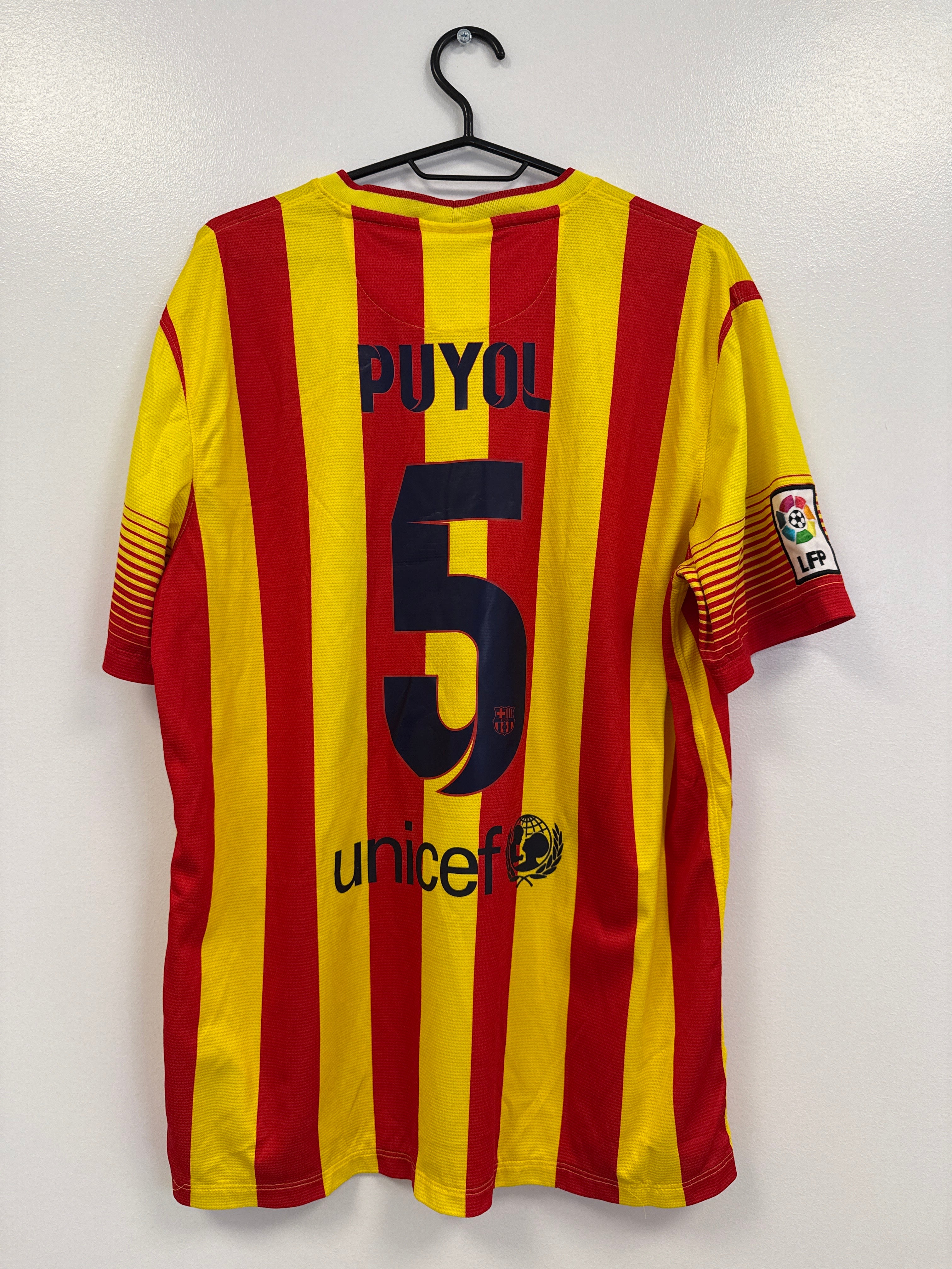 Barcelona Away Puyol 2013/2014 (L)