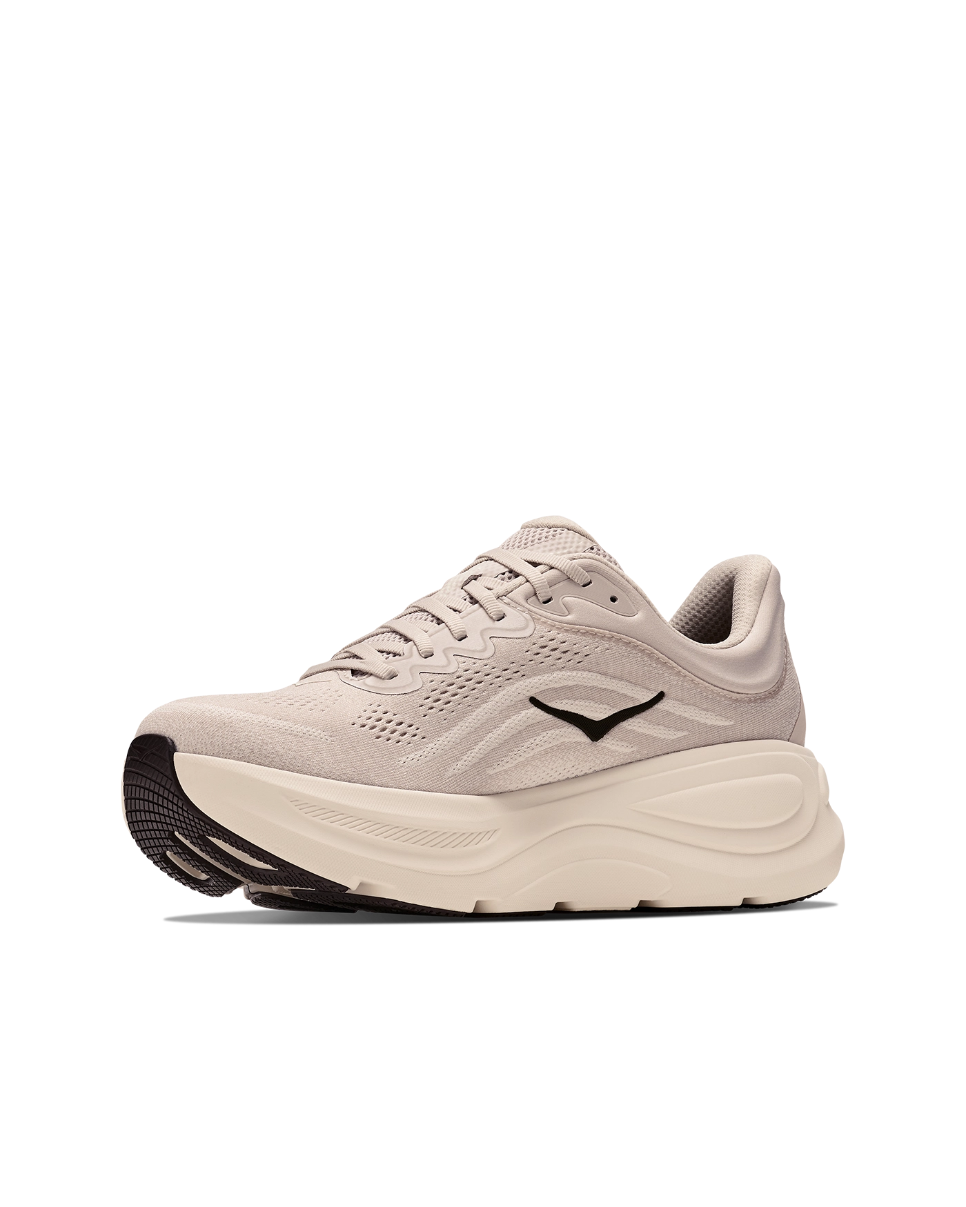 Hoka Bondi 9 River Rock Grey / Alabaster Herre
