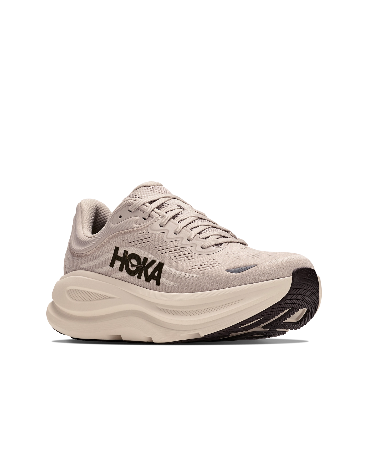 Hoka Bondi 9 River Rock Grey / Alabaster Herre