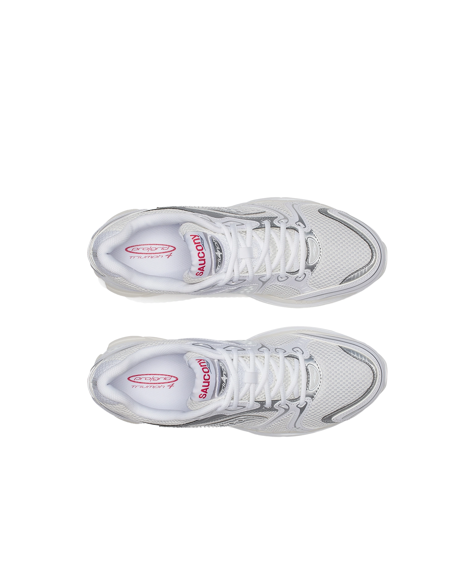 Saucony Progrid Triumph 4 White/Silver