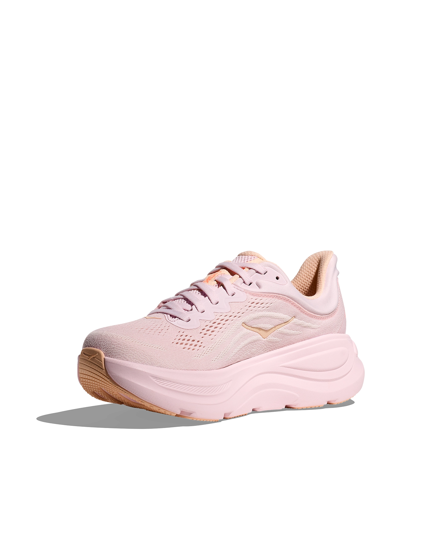 Hoka Bondi 9 Lilac Cream / Tangerine Glow Dame