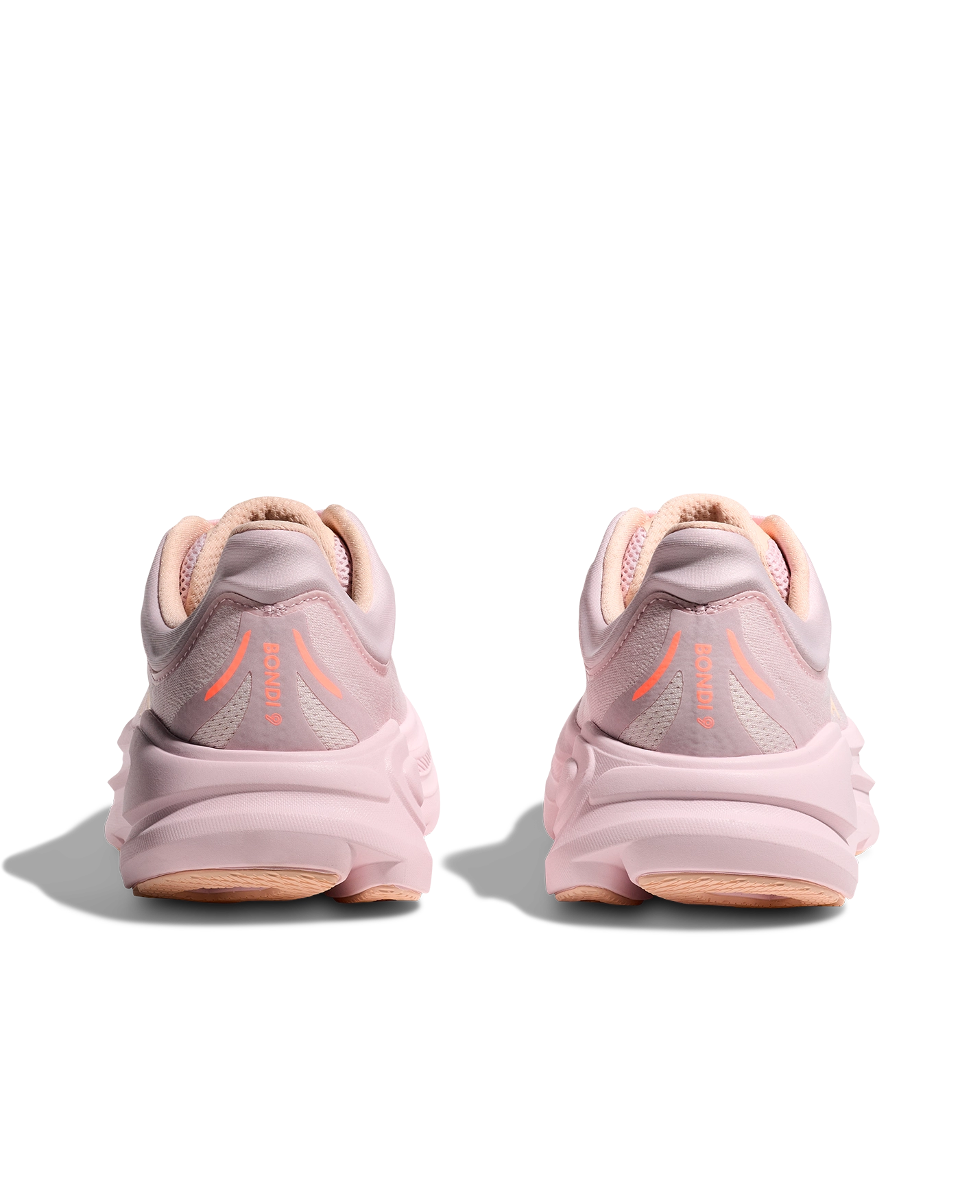 Hoka Bondi 9 Lilac Cream / Tangerine Glow Dame