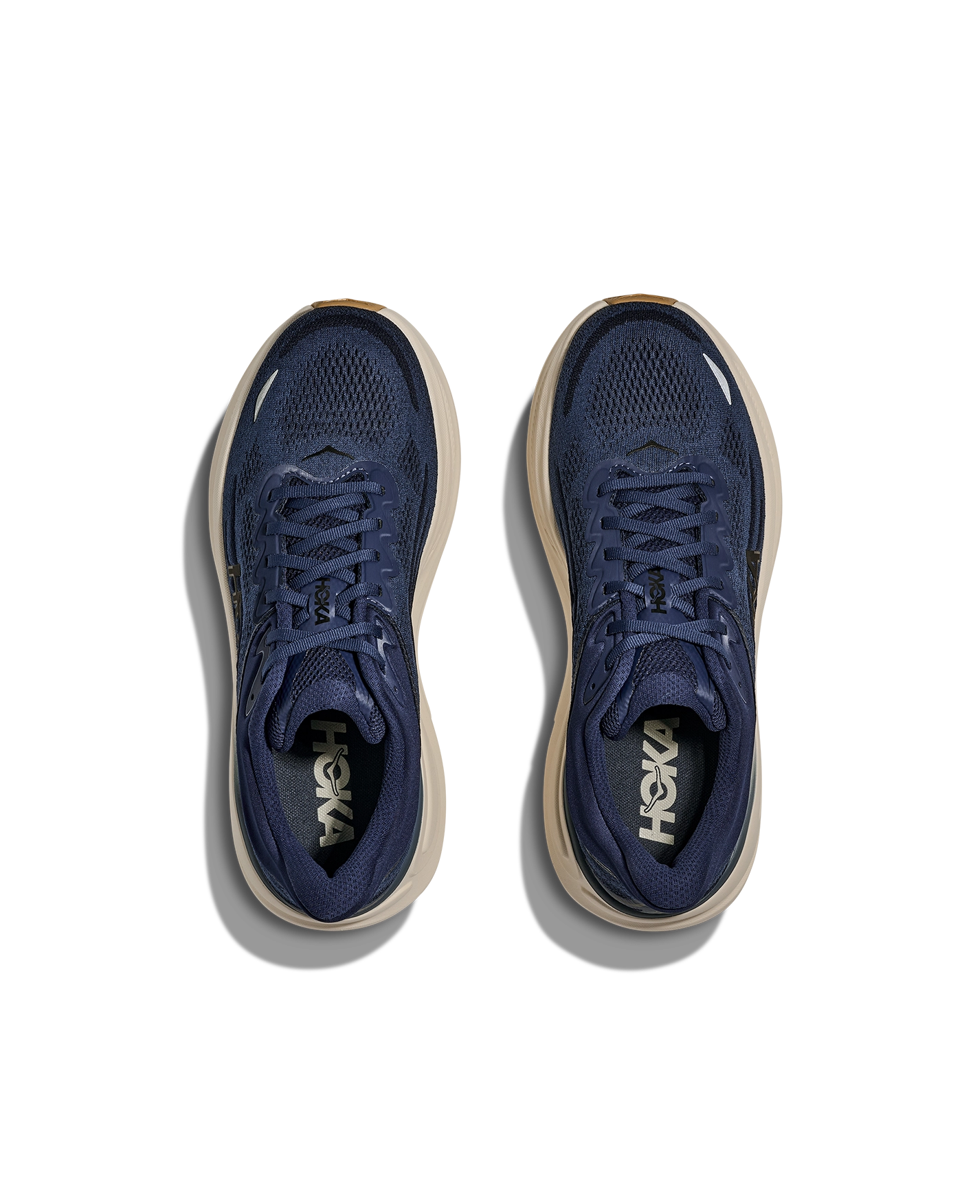 Hoka Bondi 9 Midnight Blue / Varsity Navy Herre