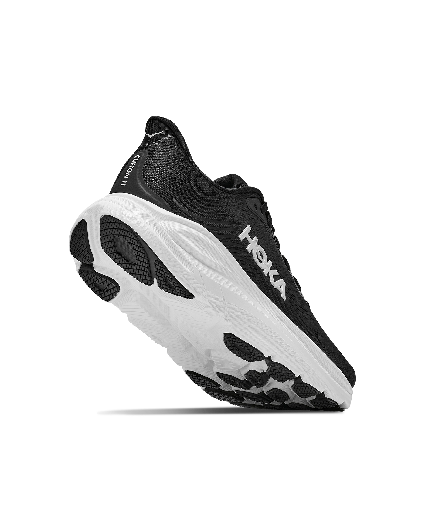Hoka Clifton 11 Black / White Dame