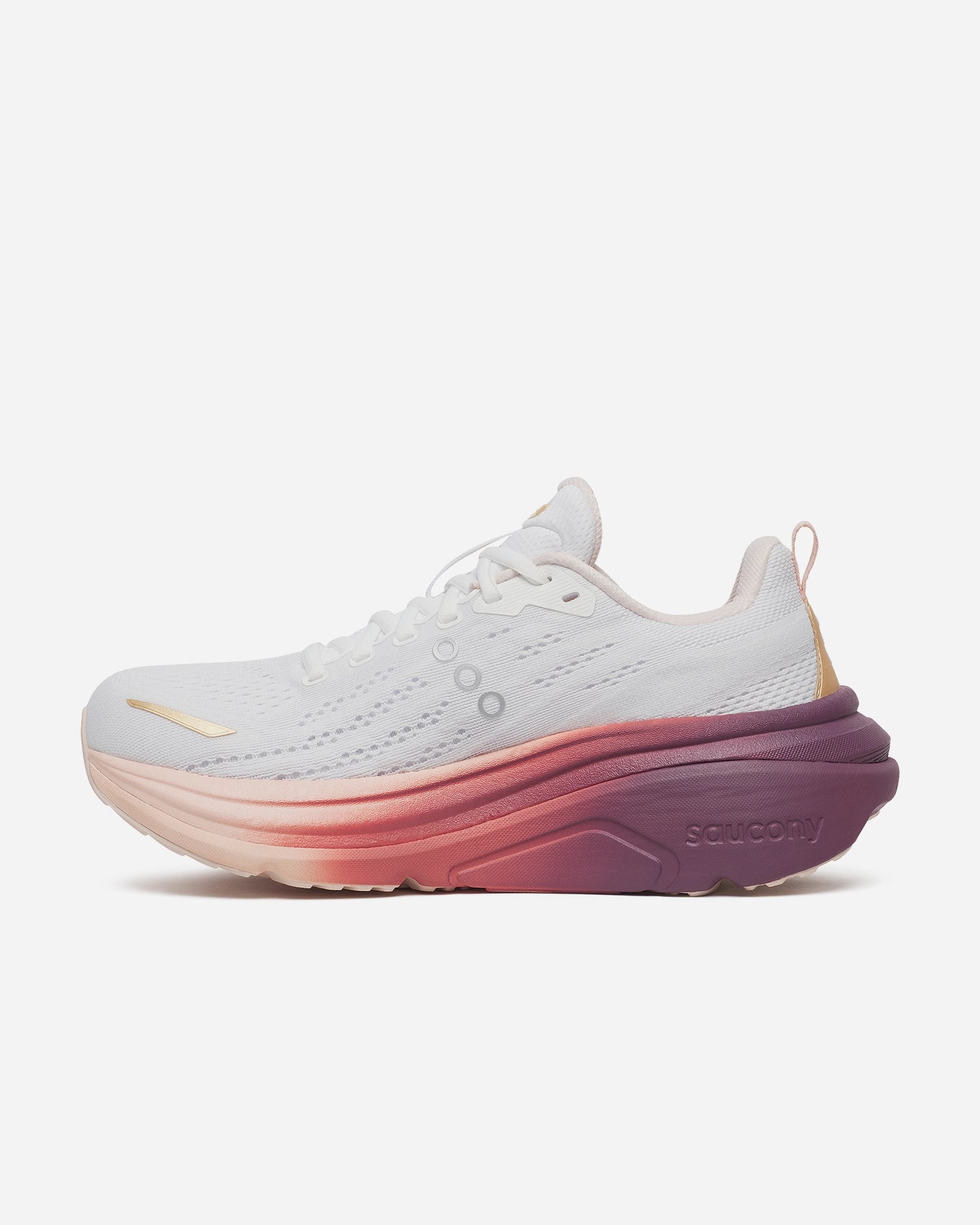 Saucony Hurricane 25 White/Cameo Dame