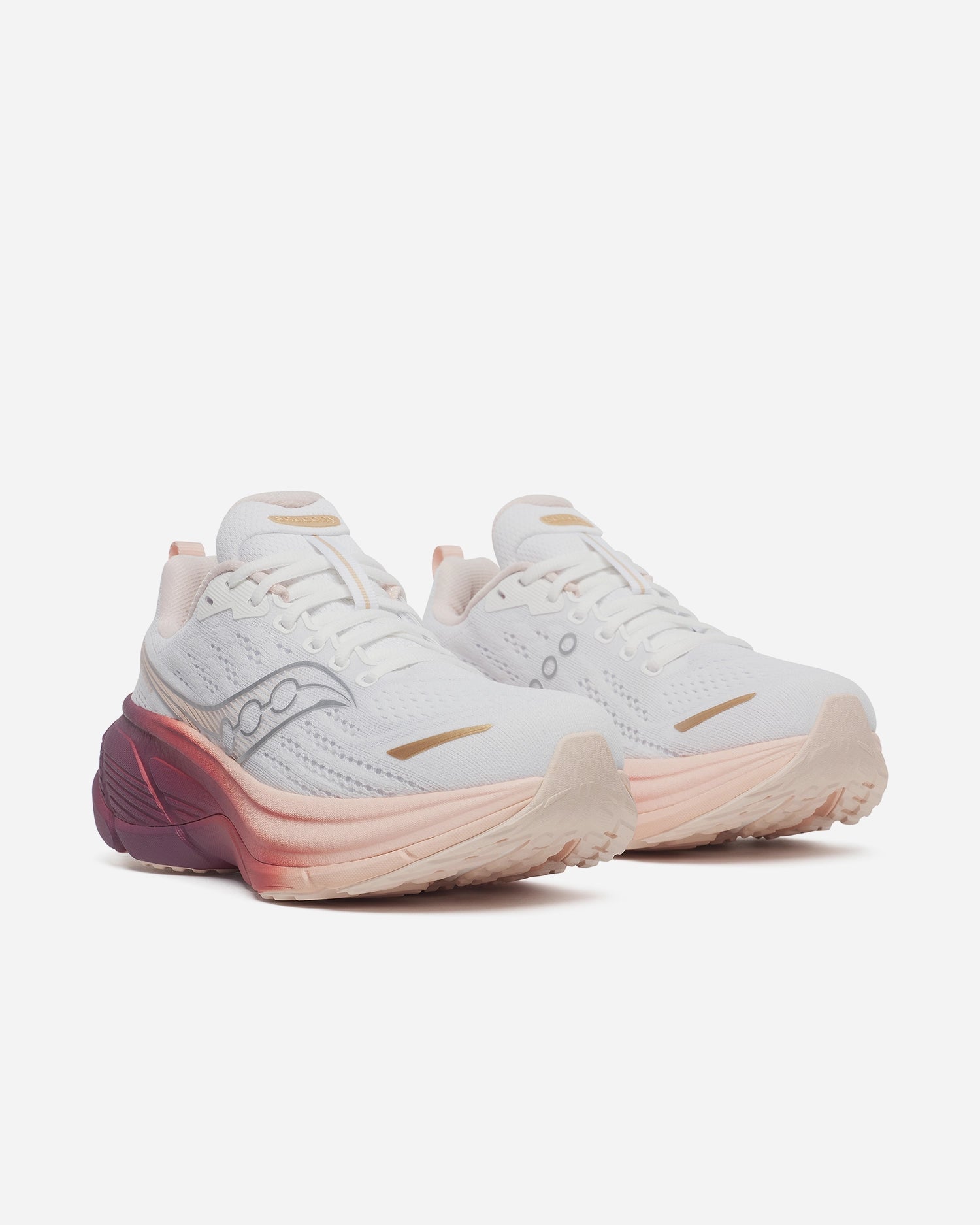Saucony Hurricane 25 White/Cameo Dame