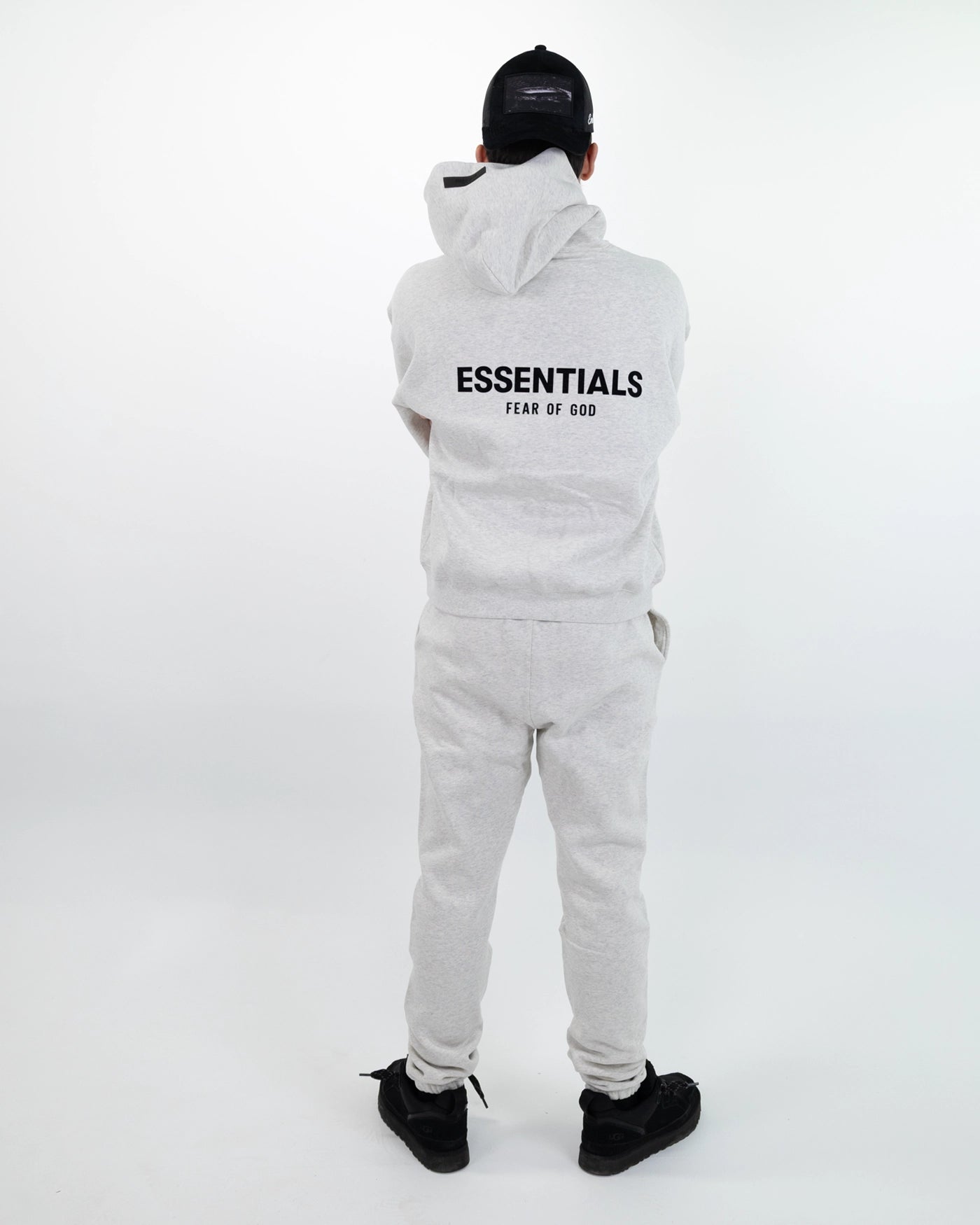 Fear Of God Essentials Hoodie Light Oat Meal