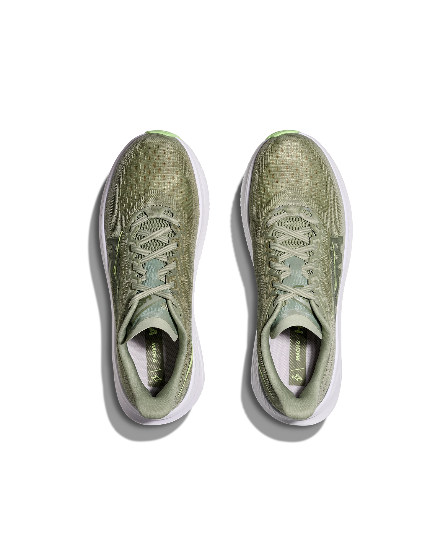 Hoka M Mach 6 Forest Lichen / Tart Apple