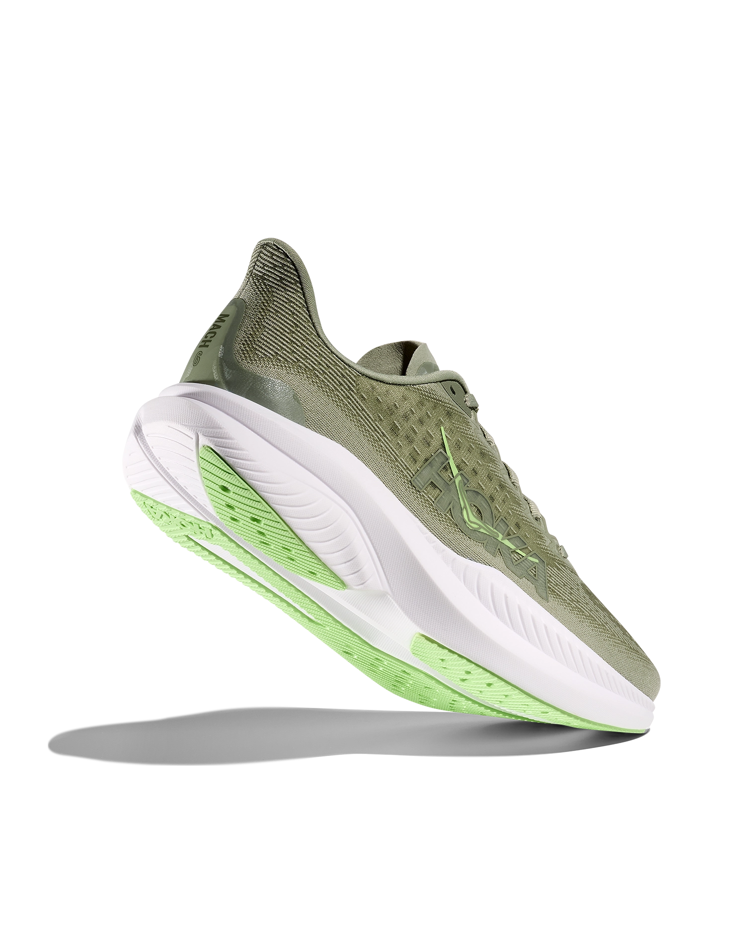 Hoka M Mach 6 Forest Lichen / Tart Apple