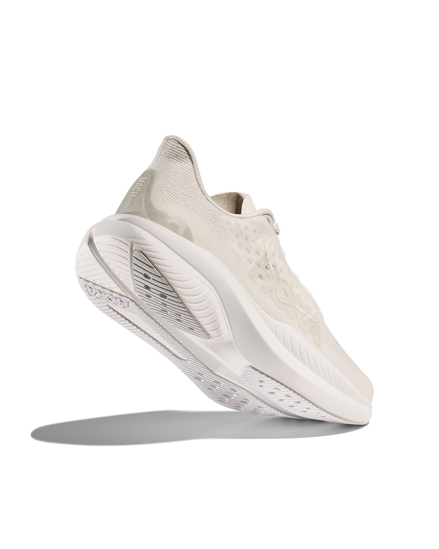 Hoka M Mach 6 White / White