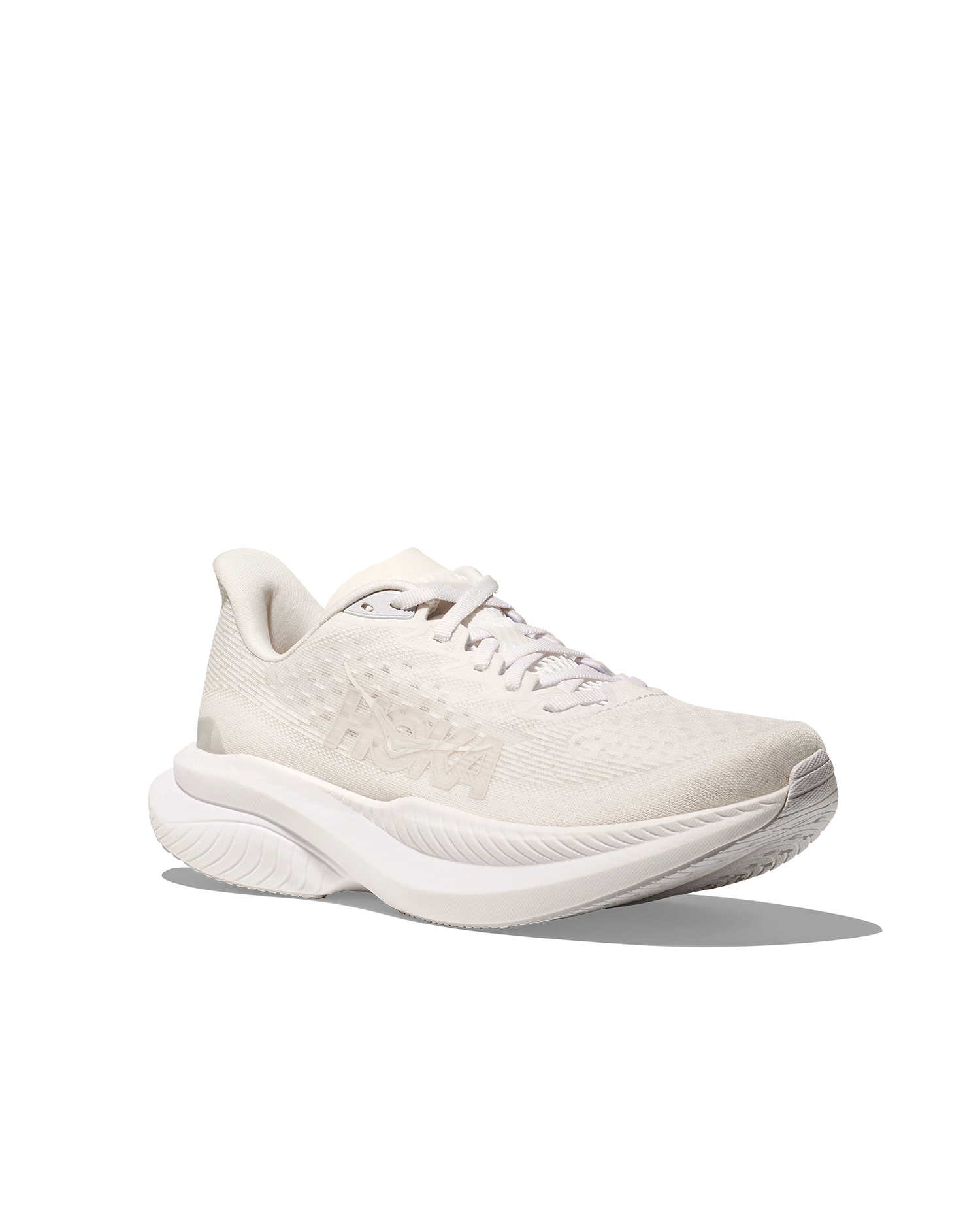 Hoka M Mach 6 White / White