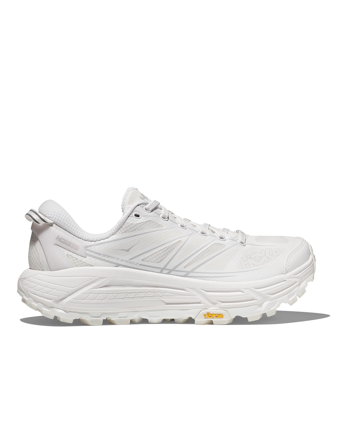 Hoka Mafate Speed 2 White / Lunar Rock