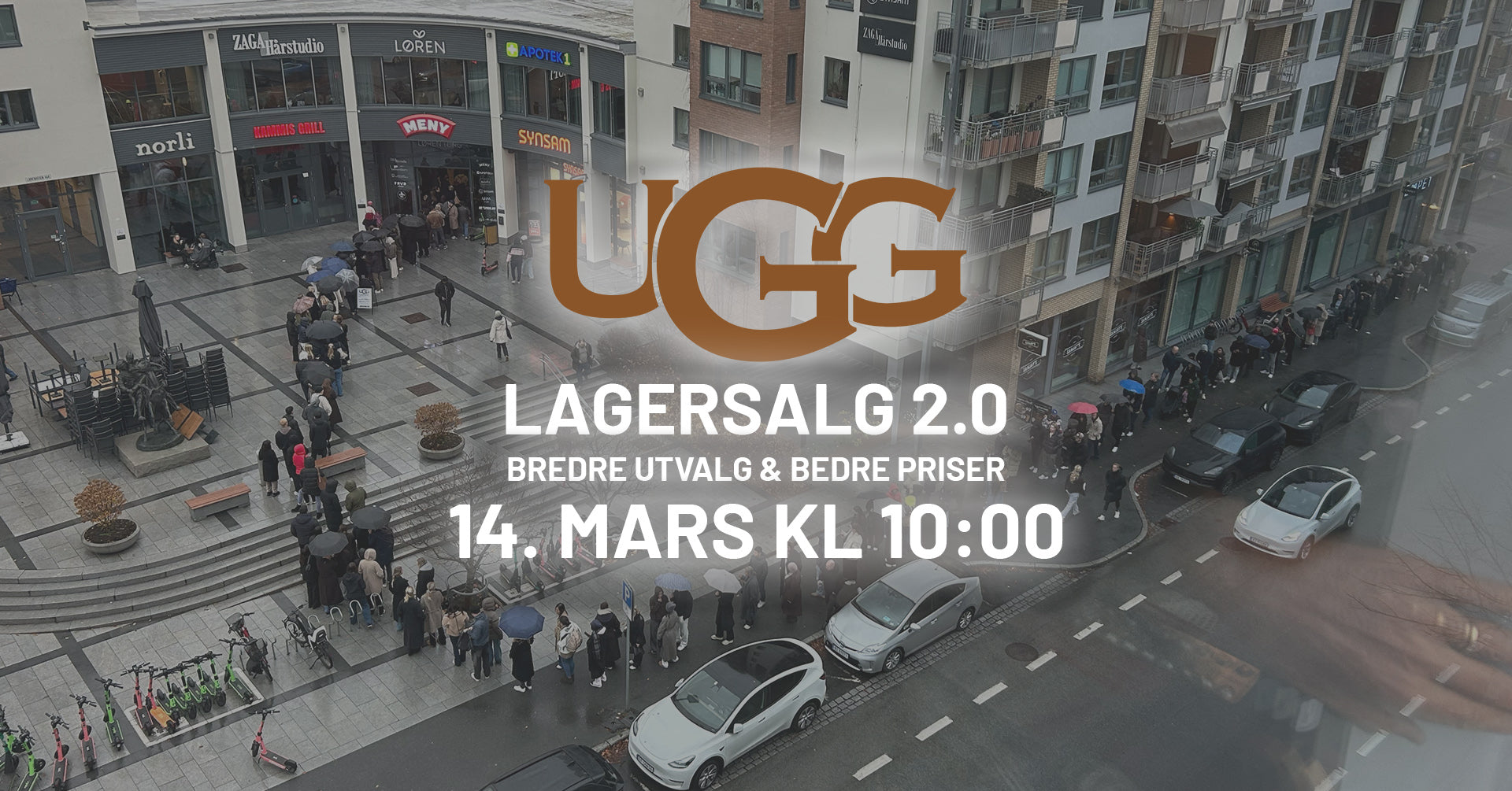 UGG Lagersalg på Løren Torg – Norges beste priser på UGG