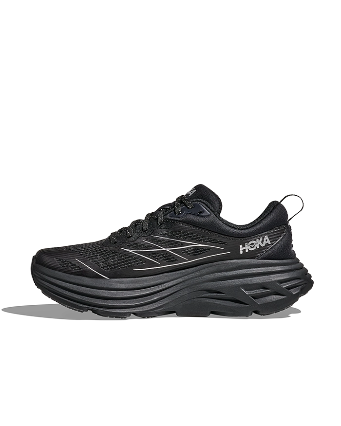 Hoka Bondi 8 TS Caged Black / Silver