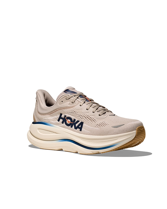 Hoka Bondi 9 Stucco / Grout Herre