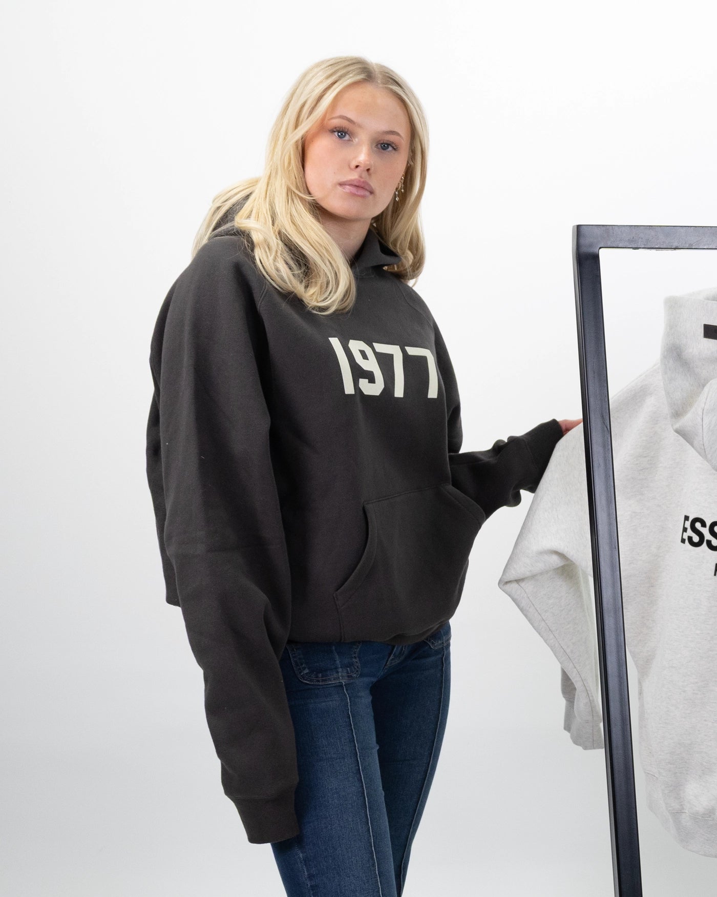 Fear Of God Essentials Hoodie 1977 Iron