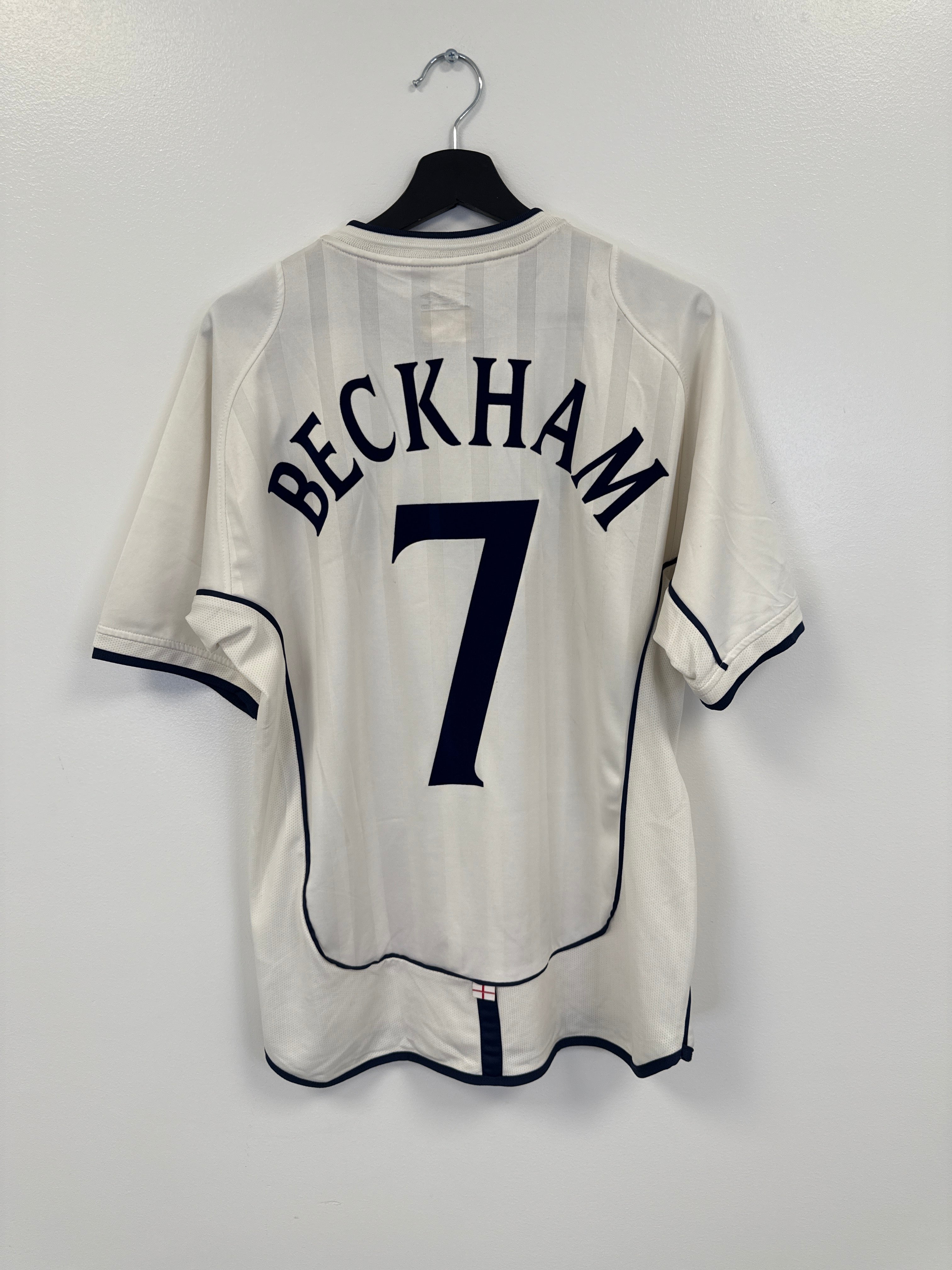 England Away Beckham 2002 (M)