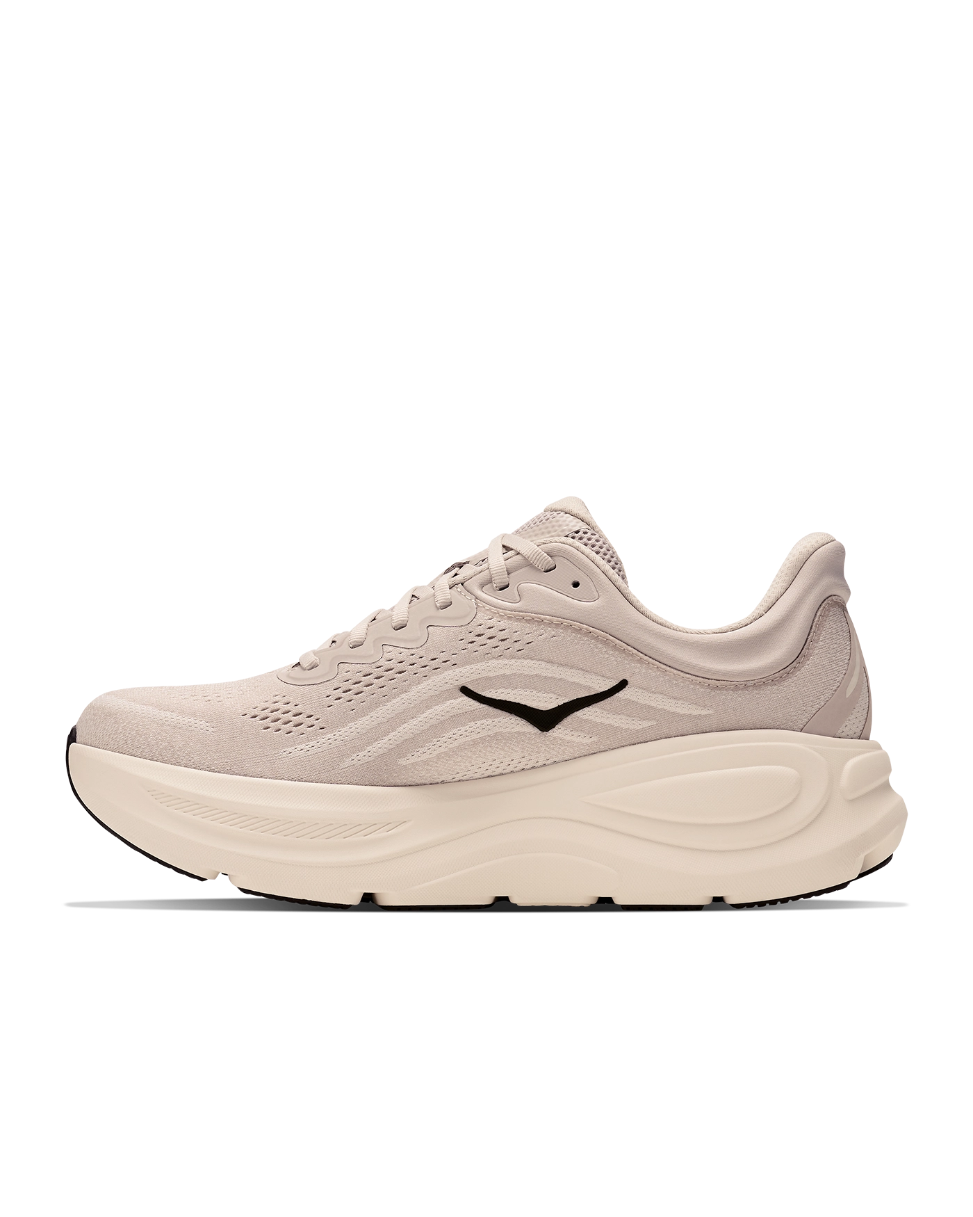 Hoka Bondi 9 River Rock Grey / Alabaster Herre