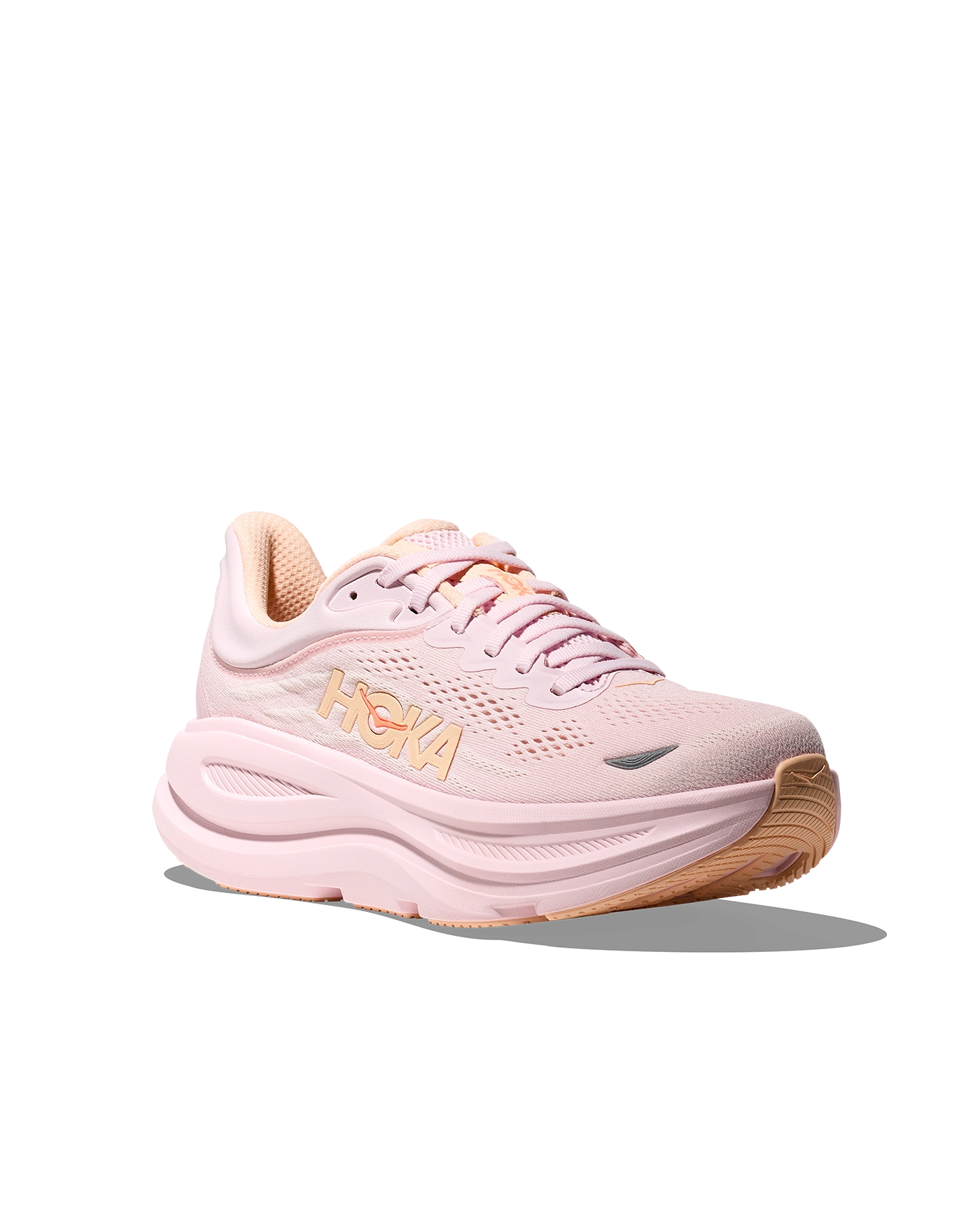 Hoka Bondi 9 Lilac Cream / Tangerine Glow Dame