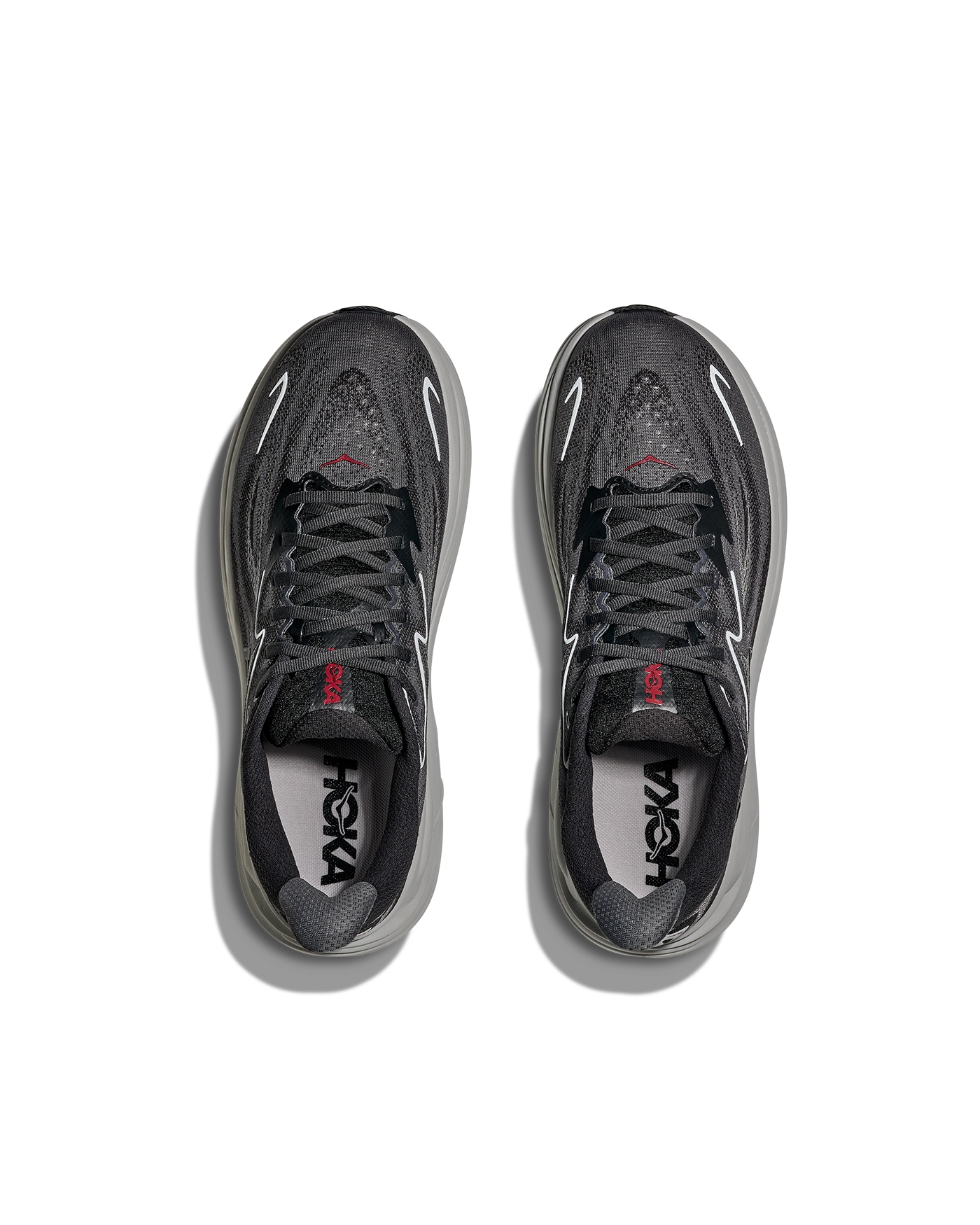 Hoka Clifton 10 Dark Carbon Black / Satellite Grey Herre