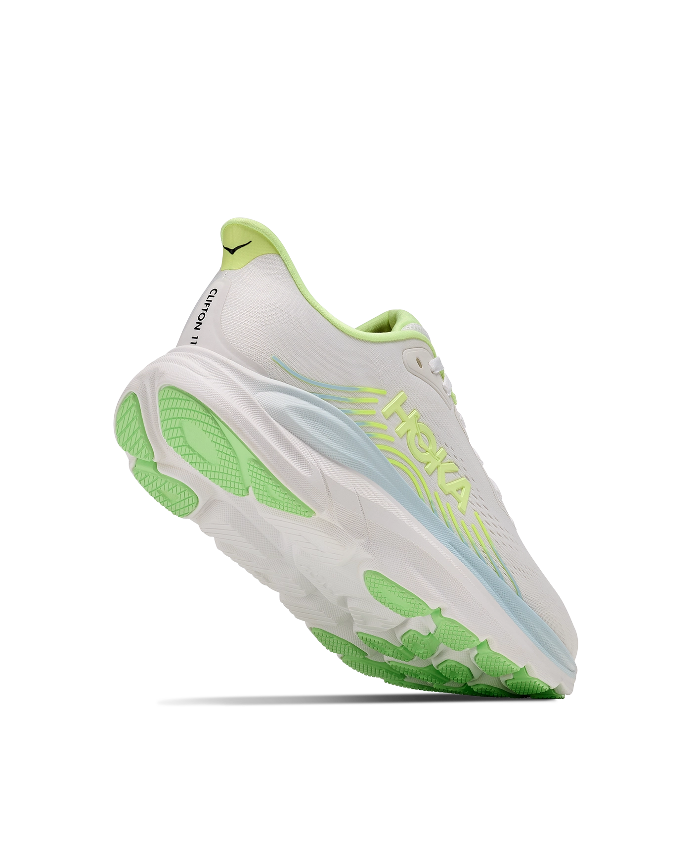 Hoka Clifton 11 Frost / Neon Yuzu Dame