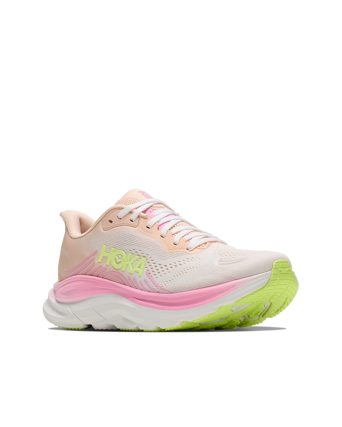 Hoka Clifton 11 Tangerine Glow / White Dame