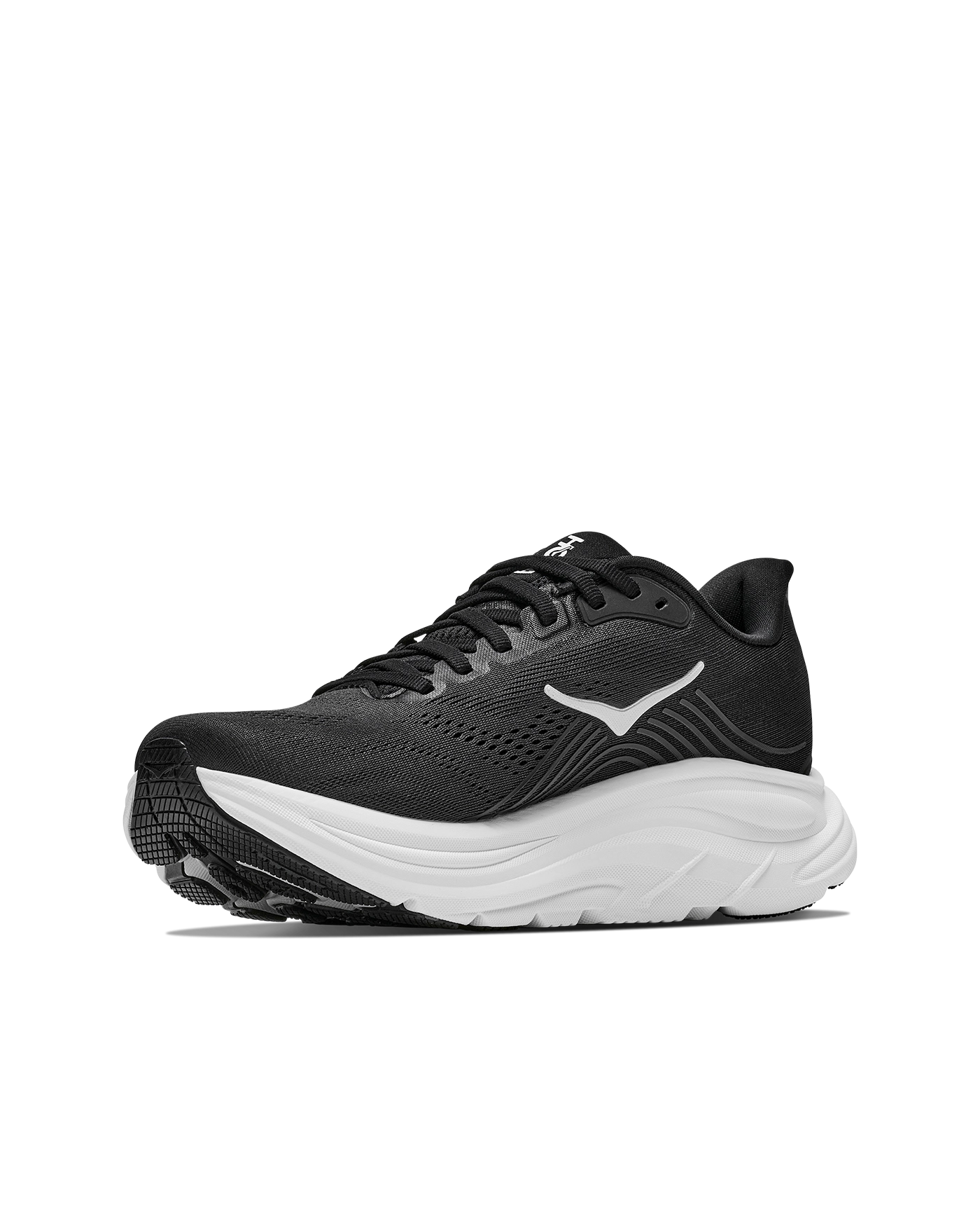 Hoka Clifton 11 Black / White Dame
