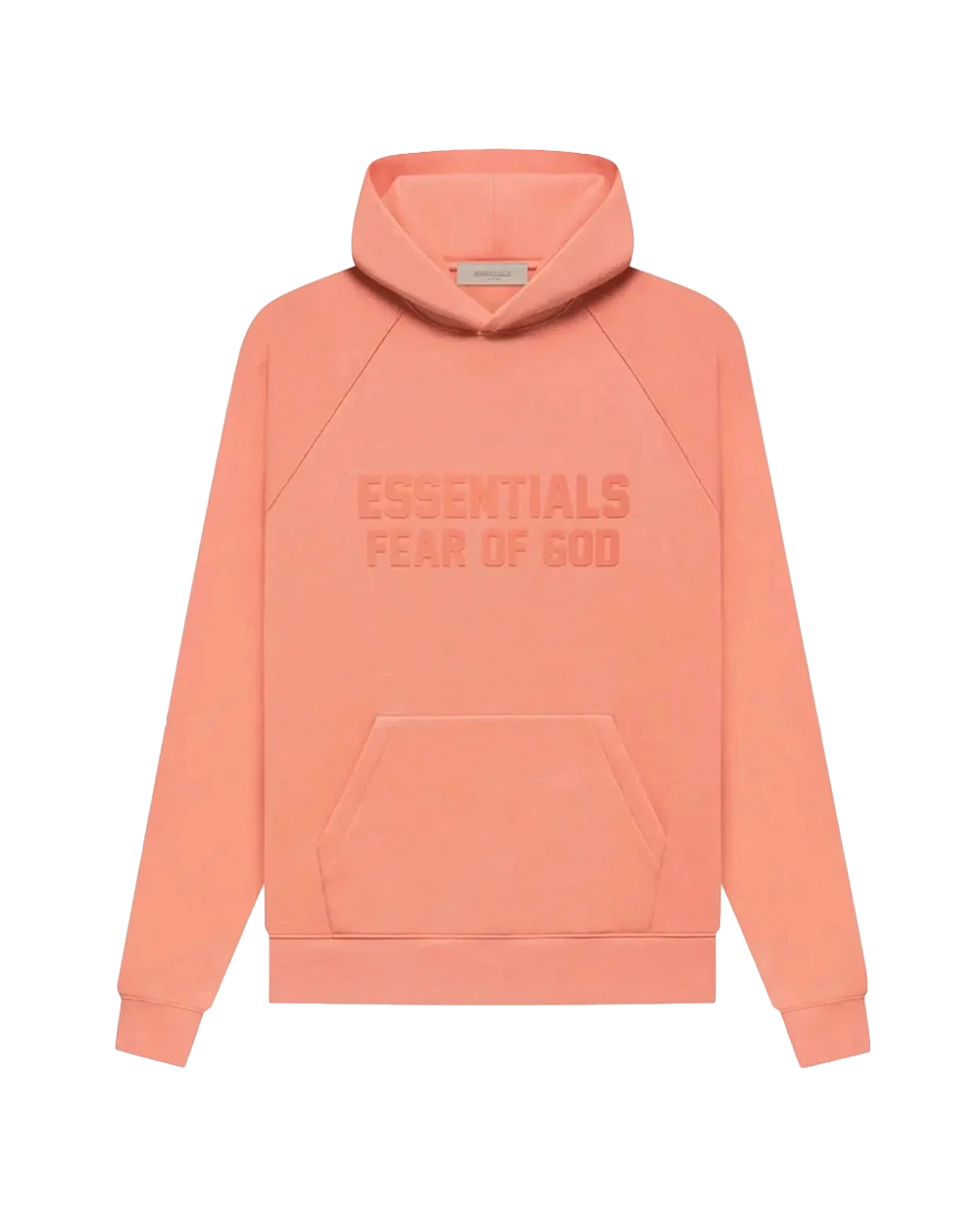 Fear Of God Essentials Hoodie Coral