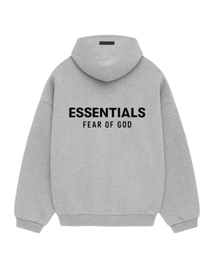 Fear Of God Essentials Fleece Hoodie II Light Heather Grey