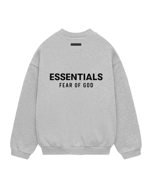 Fear Of God Essentials Fleece Crewneck II Light Heather Grey