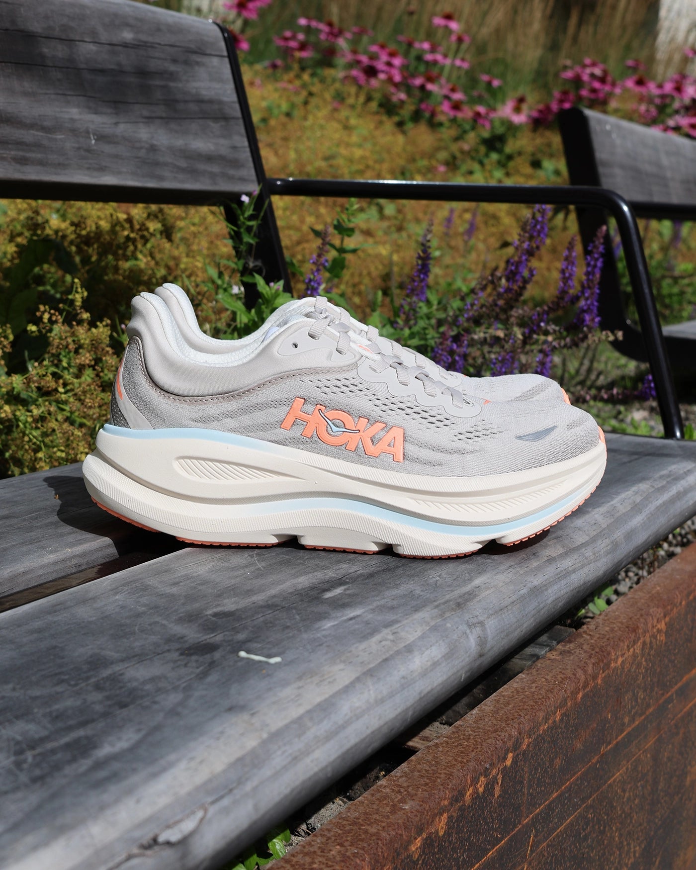 Hoka Bondi 9 River Rock Grey / Mineral Ore Dame