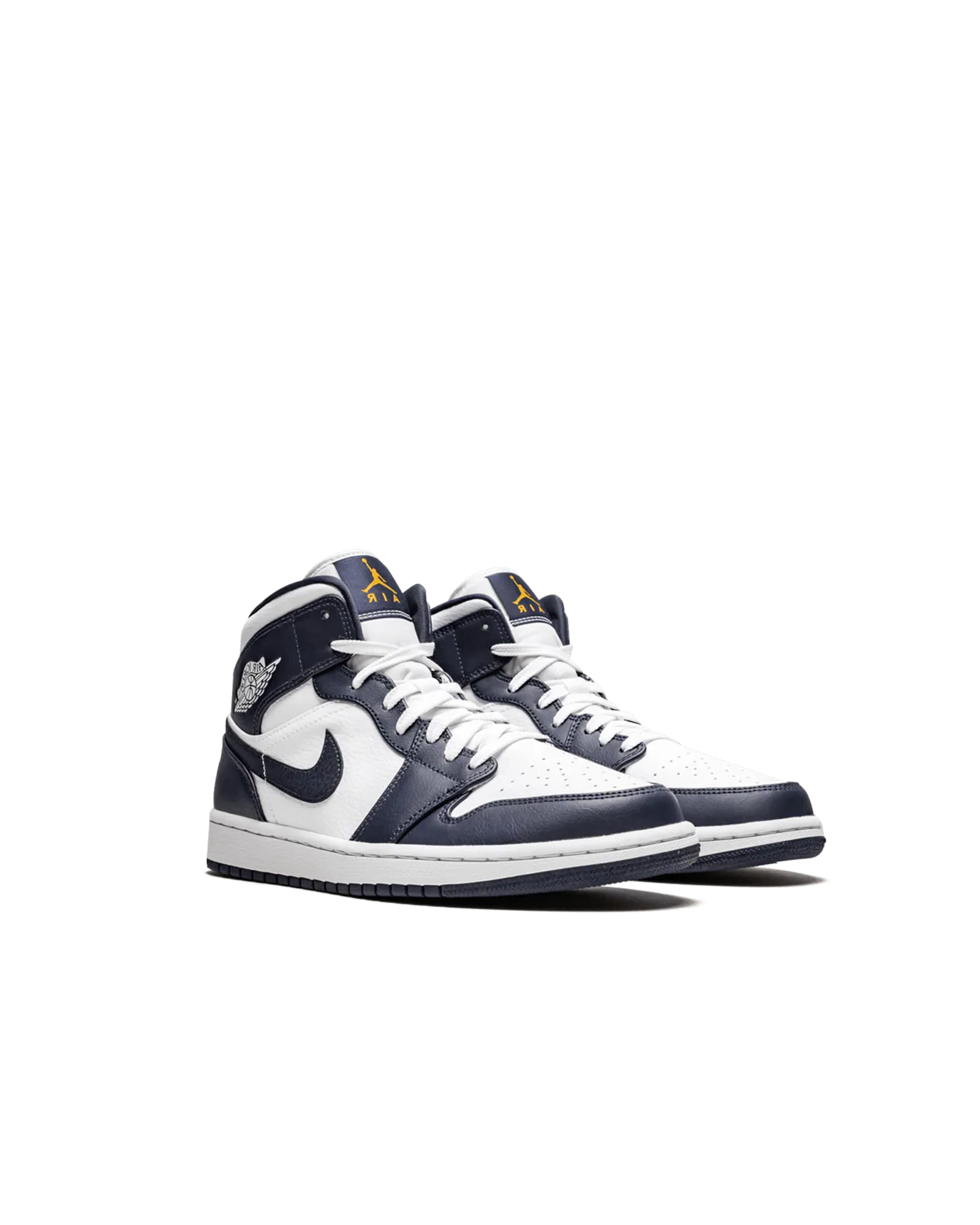 Air Jordan 1 Mid White Obsidian Rotation