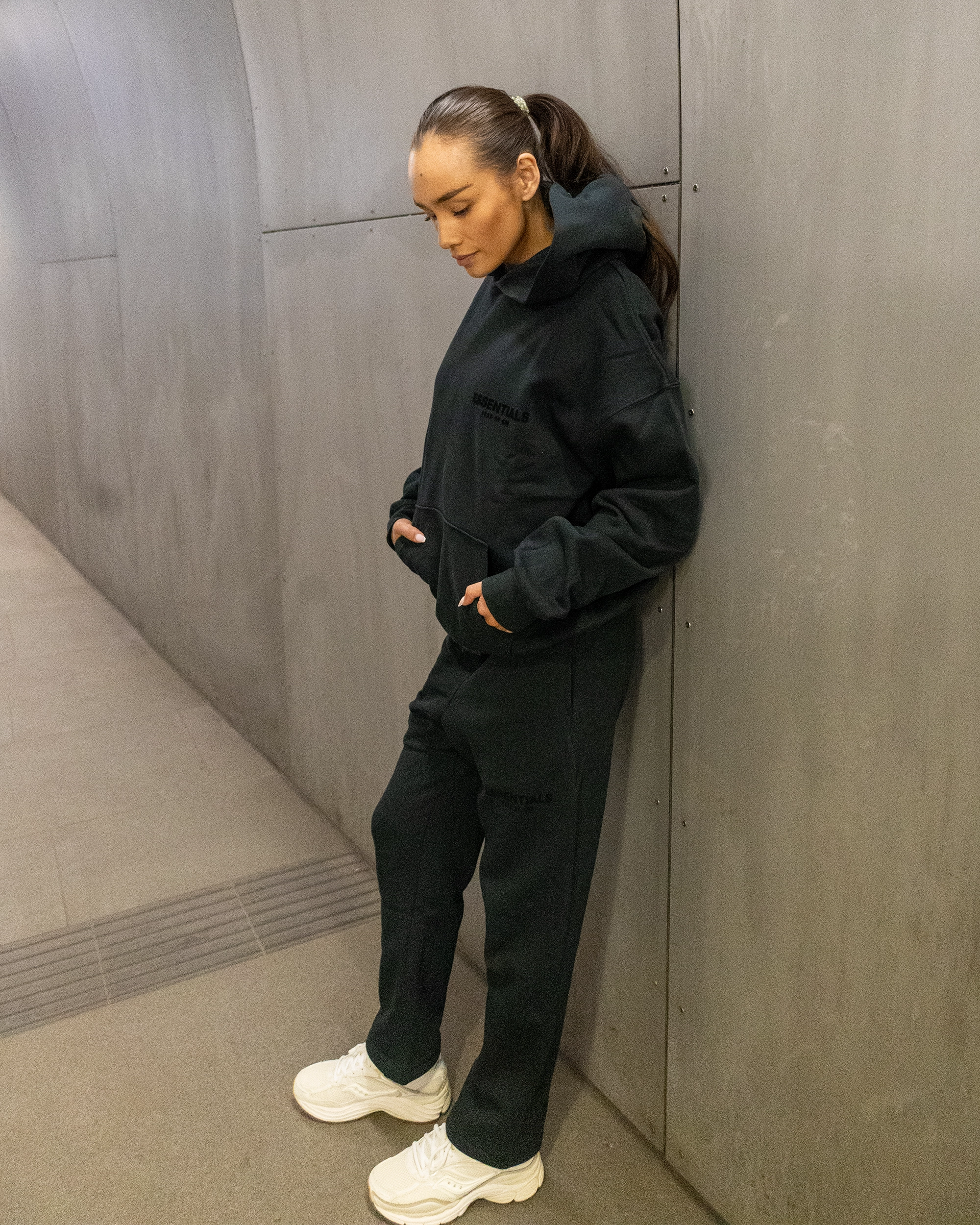 Fear Of God Essentials Hoodie Stretch Limo