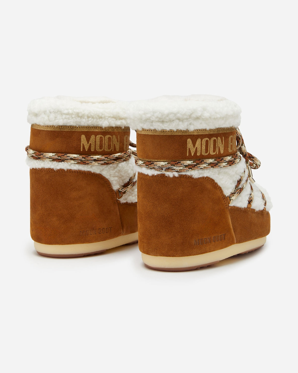 Moon Boot Icon Low Shearling Whisky / Off White