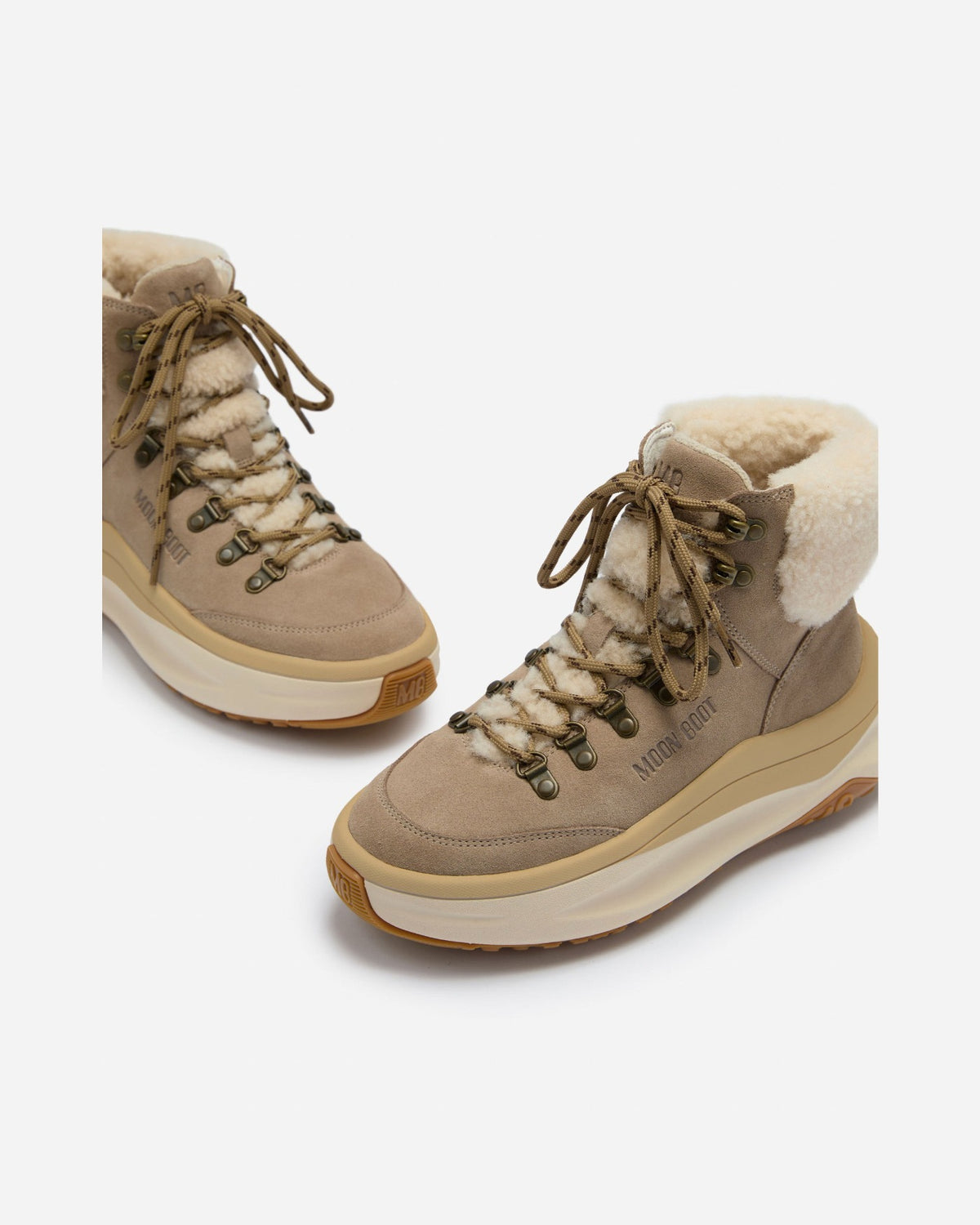 Moon Boot Moon247 City Shearling Mid Sand