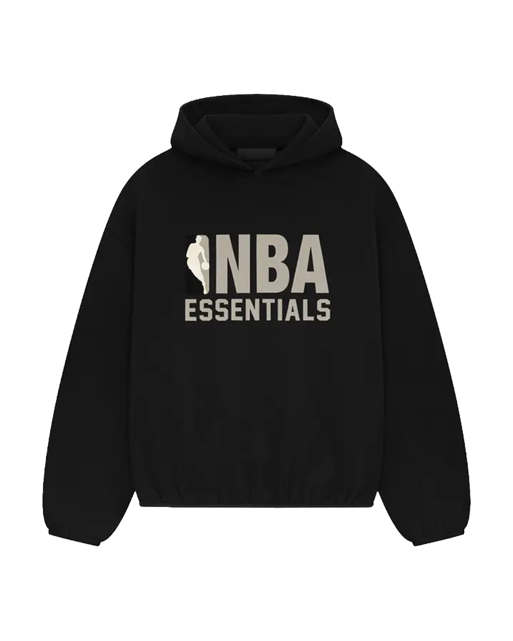 Fear Of God Essentials x NBA Hoodie Grey Black