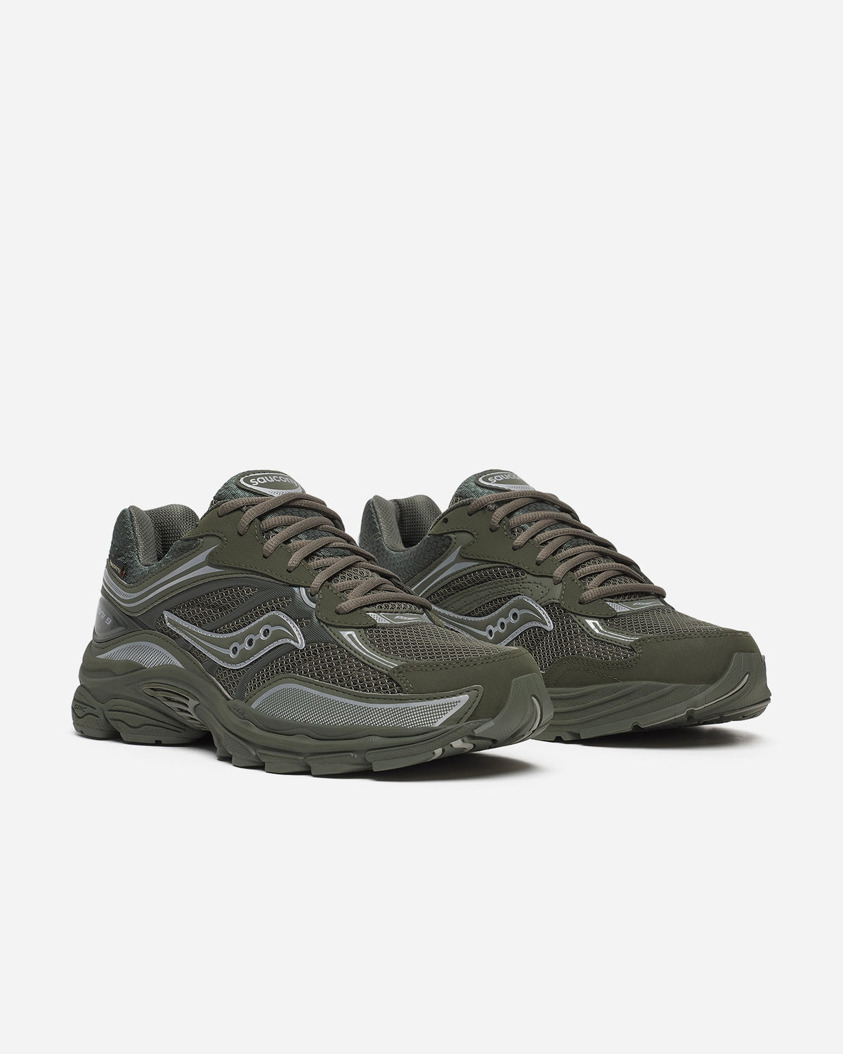 Saucony Progrid Omni 9 GTX Fatigue/Silver
