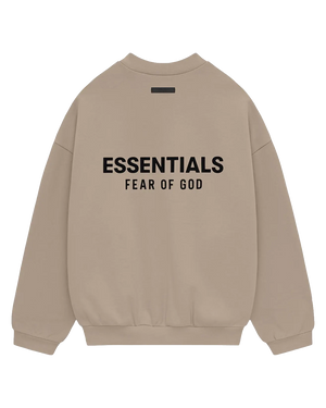 Fear Of God Essentials Fleece Crewneck II Desert Sand