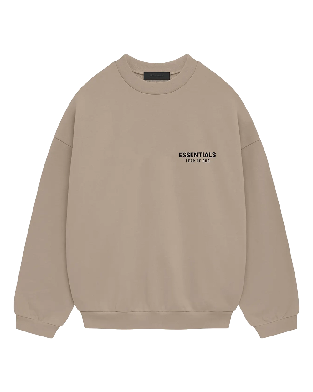 Fear Of God Essentials Fleece Crewneck II Sand