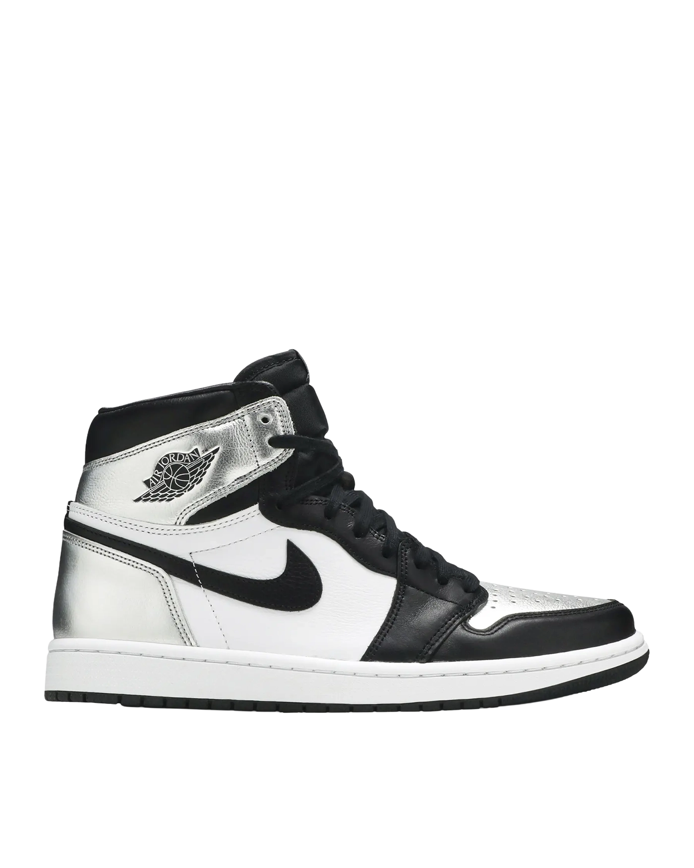 Air Jordan High OG Black / Metallic Silver Dame