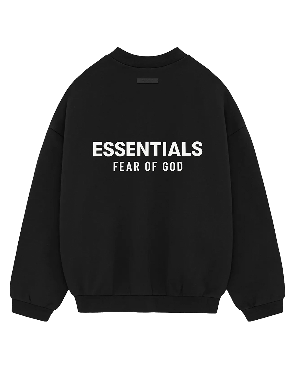 Fear Of God Essentials Fleece Crewneck II Svart