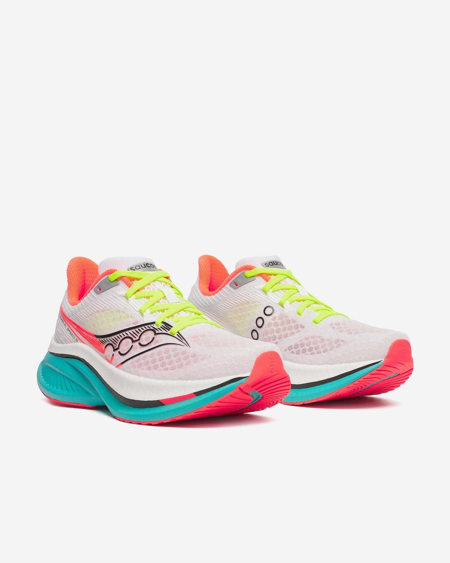 Saucony Endorphin Speed 5 White/Mutant Dame