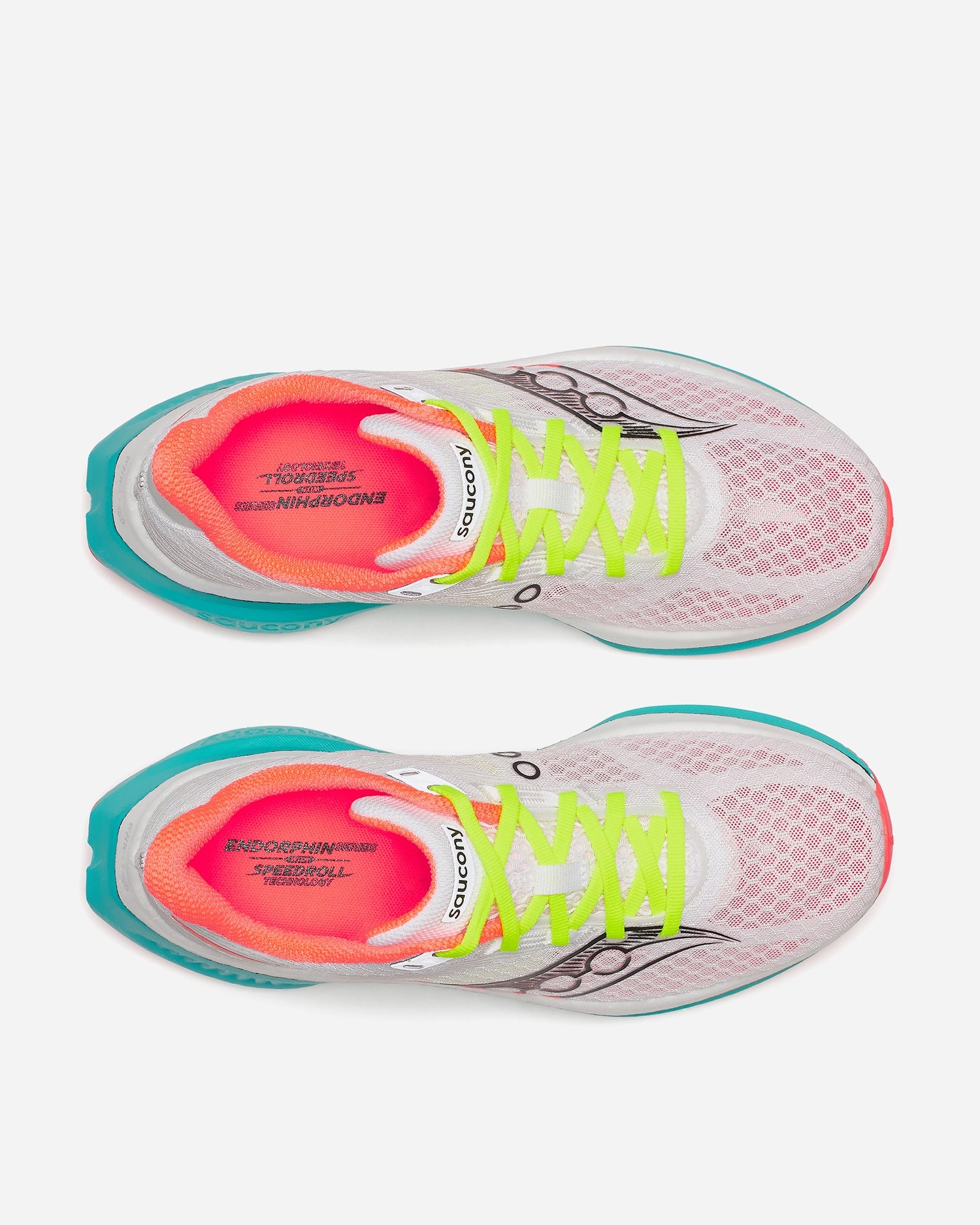Saucony Endorphin Speed 5 White/Mutant Dame